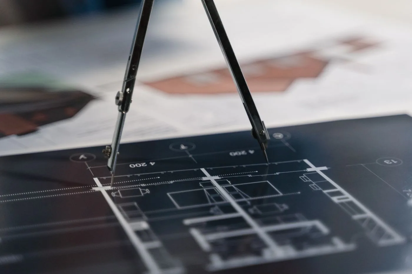 Digitale Planung auf einem Tablet